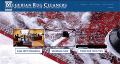 Desktop Screenshot of megerianrugcleaners.com